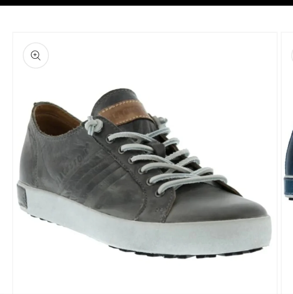 Blackstone JM11 Charcoal‎ Gray Leather Sneakers Dutch Shoes Throwback Sz 47 / 13